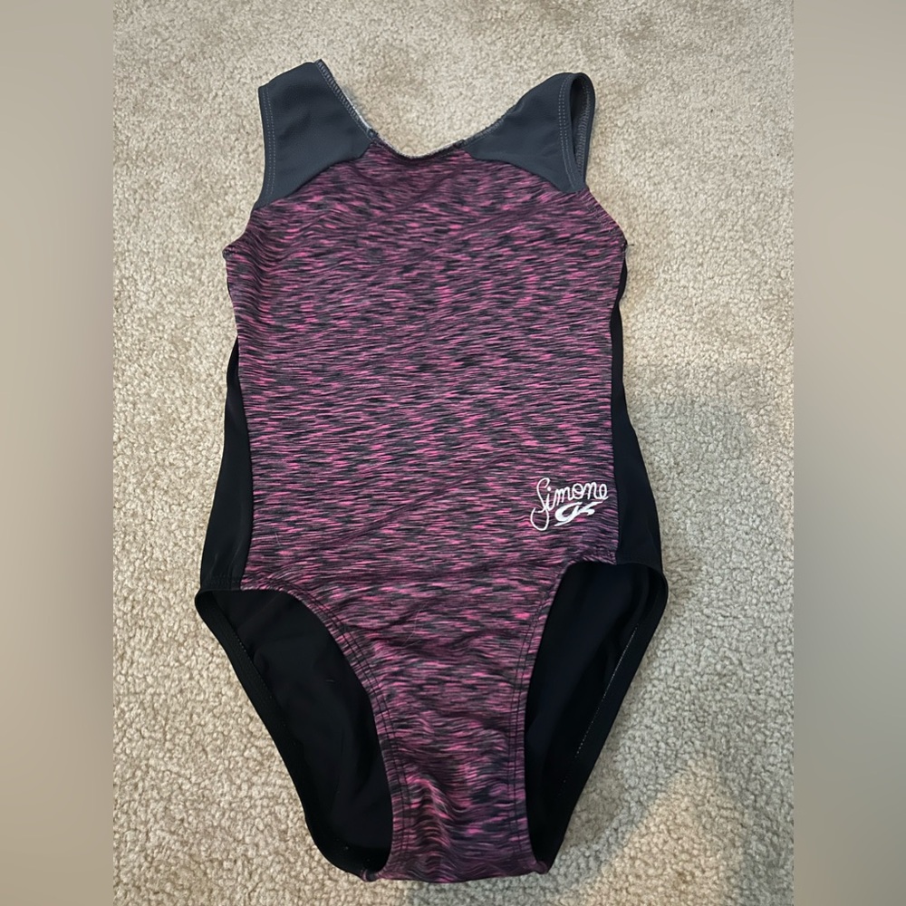 child large gymnastics leotard